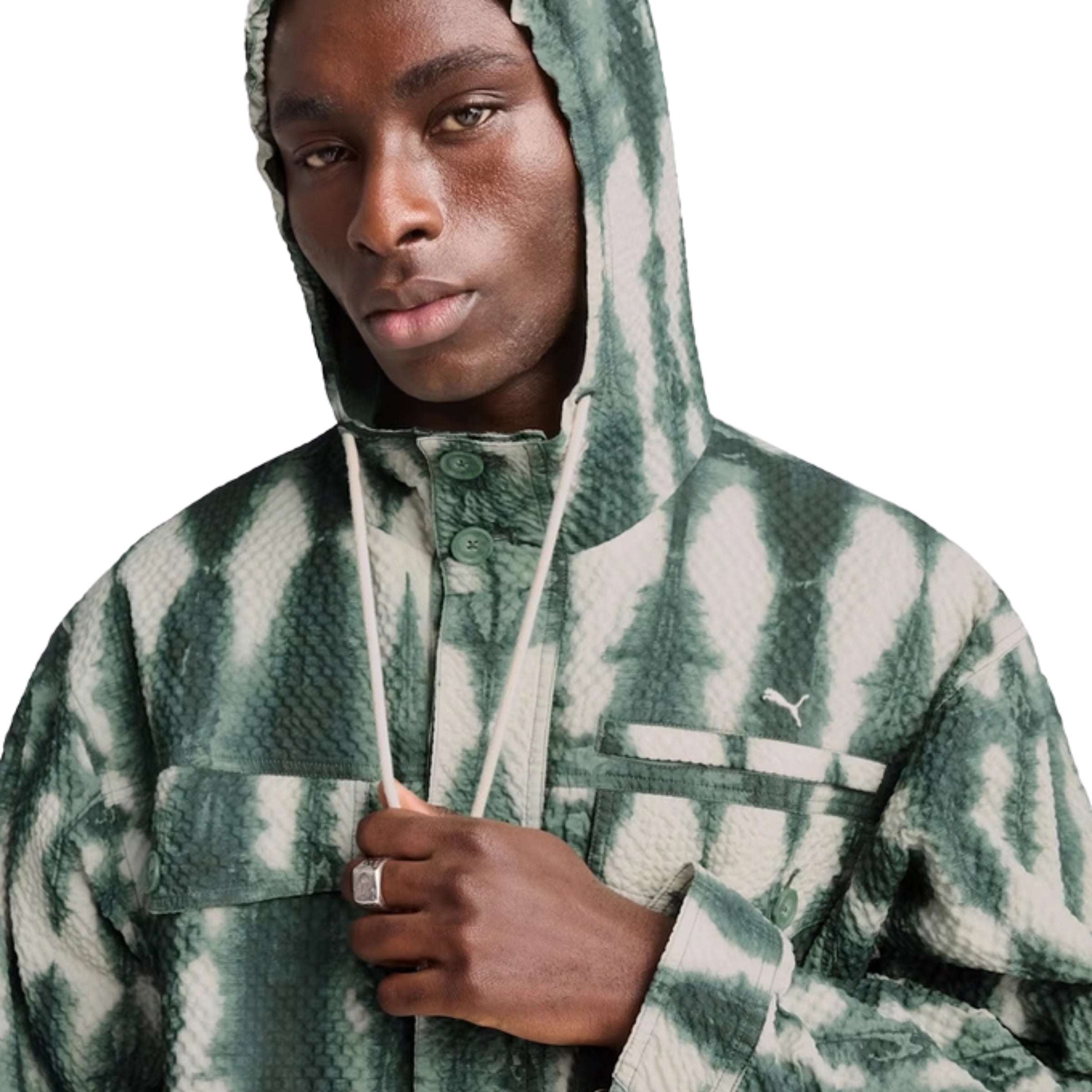 Puma Jacket Palais Artisan Army Green-White